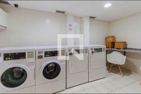 Studio para alugar com 34m², 1 quarto e 1 vagaLavanderia