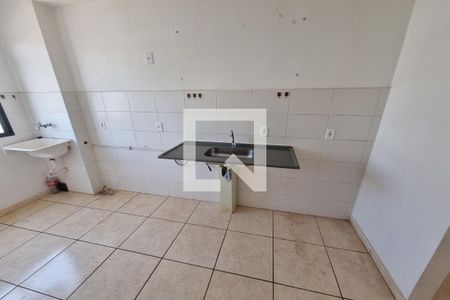 Cozinha - Lavanderia de apartamento para alugar com 2 quartos, 50m² em Florestan Fernandes, Ribeirão Preto