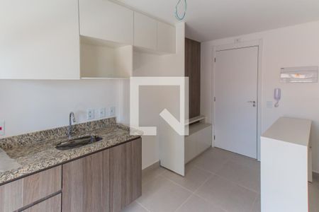 Sala e Cozinha   de apartamento para alugar com 1 quarto, 35m² em Vila Maria Alta, São Paulo