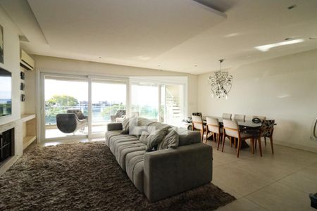 Sala de estar de apartamento à venda com 3 quartos, 320m² em Cristal, Porto Alegre