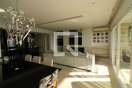 Sala de estar de apartamento à venda com 3 quartos, 320m² em Cristal, Porto Alegre