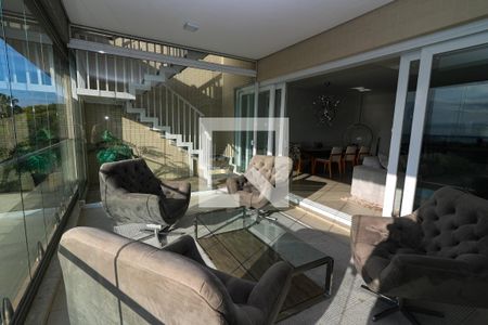 Varanda da Sala de apartamento à venda com 3 quartos, 320m² em Cristal, Porto Alegre