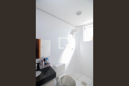 Banheiro da Suíte de apartamento à venda com 4 quartos, 176m² em Chácaras, Betim