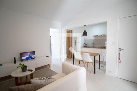 Sala de apartamento para alugar com 1 quarto, 45m² em Pinheiros, São Paulo