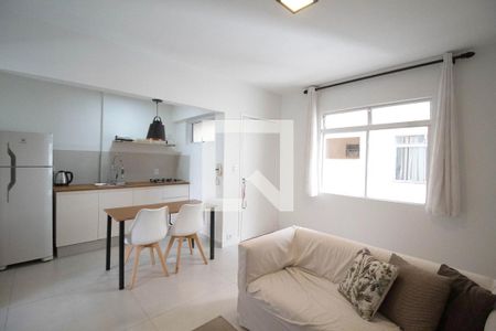 Sala de apartamento para alugar com 1 quarto, 45m² em Pinheiros, São Paulo