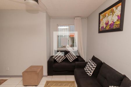 Sala de apartamento para alugar com 2 quartos, 55m² em Canudos, Novo Hamburgo