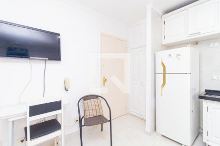 Cozinha de apartamento à venda com 1 quarto, 35m² em Bela Vista, São Paulo