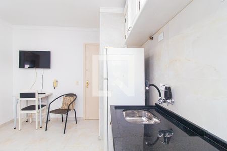 Cozinha de apartamento à venda com 1 quarto, 35m² em Bela Vista, São Paulo
