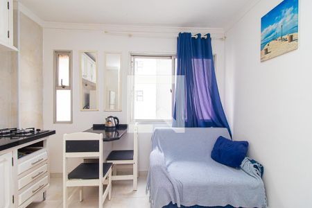 Sala de apartamento à venda com 1 quarto, 35m² em Bela Vista, São Paulo