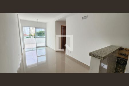 Sala de apartamento para alugar com 2 quartos, 53m² em Embaré, Santos
