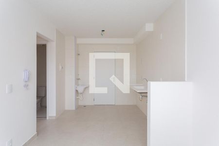 Sala e Cozinha de apartamento para alugar com 2 quartos, 32m² em Cambuci, São Paulo