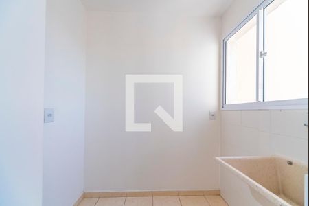 Área de Serviço de apartamento para alugar com 2 quartos, 55m² em Vila Humaita, Santo André