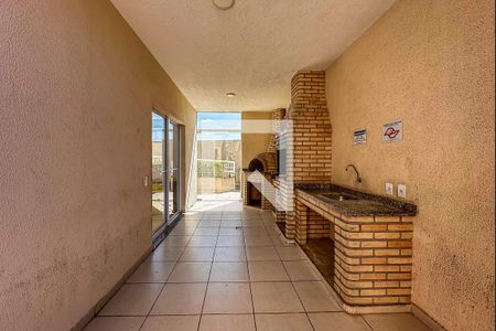 Área comum - Churrasqueira de apartamento para alugar com 2 quartos, 55m² em Vila Humaita, Santo André