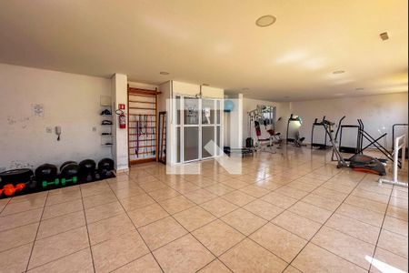 Área comum - Academia de apartamento para alugar com 2 quartos, 55m² em Vila Humaita, Santo André