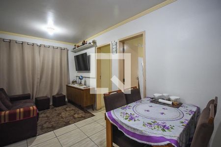 Sala de apartamento à venda com 3 quartos, 51m² em Parque Marabá, Taboão da Serra
