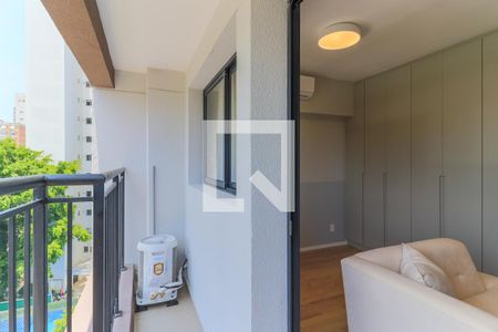Apartamento à venda com 25m², 1 quarto e sem vagaVaranda