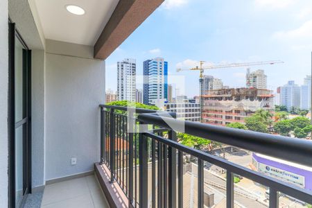 Apartamento à venda com 25m², 1 quarto e sem vagaVaranda