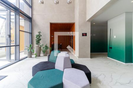 Studio à venda com 24m², 1 quarto e sem vaga Studio à venda com 24m², 1 quarto e sem vagaHall Social