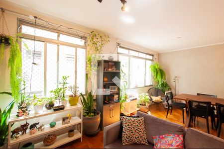 Sala de apartamento à venda com 3 quartos, 126m² em Paraíso, São Paulo