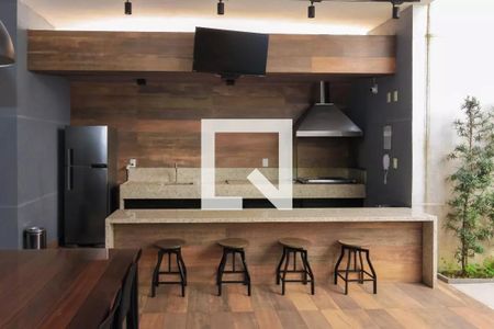 Studio para alugar com 32m², 1 quarto e sem vaga Studio para alugar com 32m², 1 quarto e sem vagaChurrasqueira