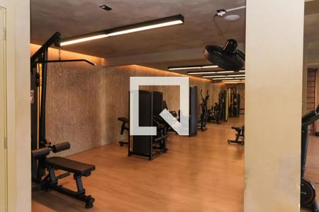 Studio para alugar com 32m², 1 quarto e sem vaga Studio para alugar com 32m², 1 quarto e sem vagaAcademia