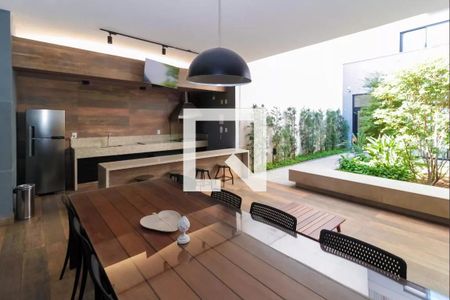 Studio para alugar com 32m², 1 quarto e sem vaga Studio para alugar com 32m², 1 quarto e sem vagaChurrasqueira