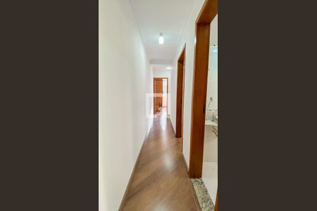 Corredor de apartamento para alugar com 3 quartos, 65m² em Vila Guiomar, Santo André