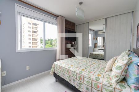 Quarto Suíte de apartamento à venda com 2 quartos, 60m² em Menino Deus, Porto Alegre