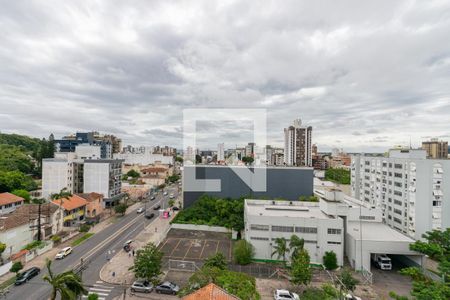 Vista da Sala de apartamento à venda com 2 quartos, 60m² em Menino Deus, Porto Alegre