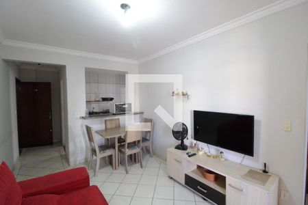 Sala de apartamento para alugar com 2 quartos, 58m² em Santa Mônica, Uberlândia