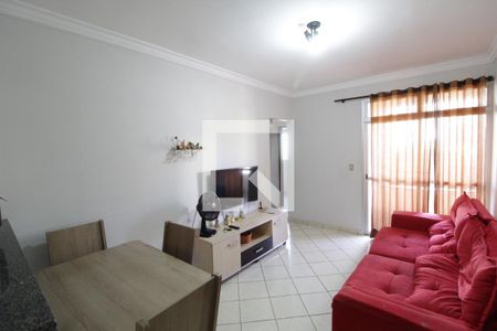 Sala de apartamento para alugar com 2 quartos, 58m² em Santa Mônica, Uberlândia