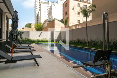 Studio para alugar com 25m², 1 quarto e sem vagaÁrea comum - Piscina