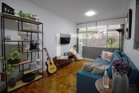 Sala de apartamento à venda com 3 quartos, 71m² em Alto de Pinheiros, São Paulo