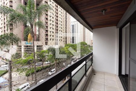 Varanda da Sala de apartamento para alugar com 4 quartos, 120m² em Itaim Bibi, São Paulo