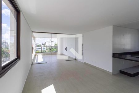 Sala  de apartamento à venda com 4 quartos, 127m² em Castelo, Belo Horizonte