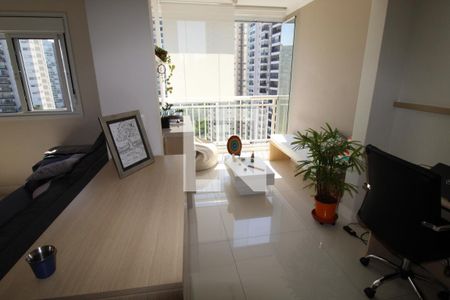 Sala de apartamento à venda com 1 quarto, 57m² em Parque Reboucas, São Paulo
