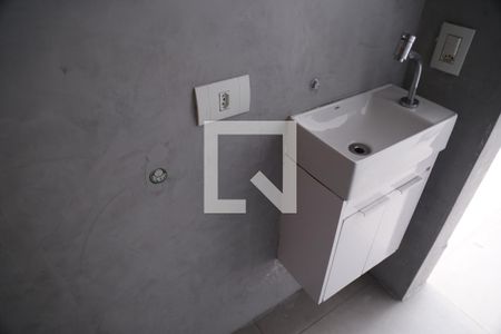 Apartamento à venda com 104m², 2 quartos e 3 vagasBanheiro do Espaço Gurmet