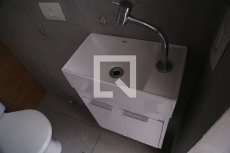 Apartamento à venda com 104m², 2 quartos e 3 vagasBanheiro do Espaço Gurmet