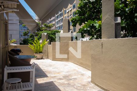 Varanda - em volta completa do apartamento de apartamento para alugar com 3 quartos, 210m² em Copacabana, Rio de Janeiro