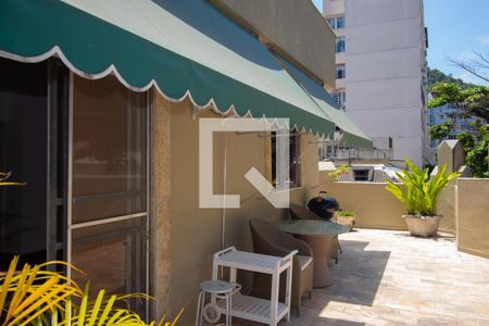 Varanda - em volta completa do apartamento de apartamento para alugar com 3 quartos, 210m² em Copacabana, Rio de Janeiro