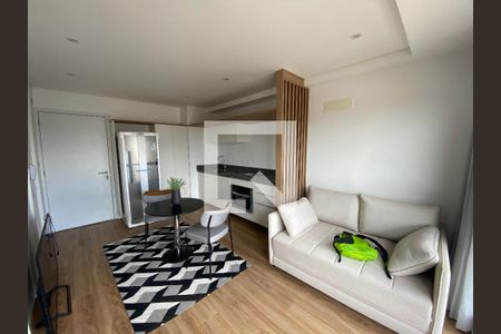 Sala de apartamento para alugar com 1 quarto, 40m² em Jardim das Bandeiras, São Paulo