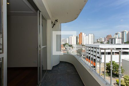 Varanda da Sala de apartamento à venda com 3 quartos, 134m² em Vila Gomes Cardim, São Paulo