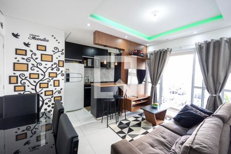 Sala de apartamento para alugar com 2 quartos, 48m² em Jardim Novo Horizonte, Valinhos