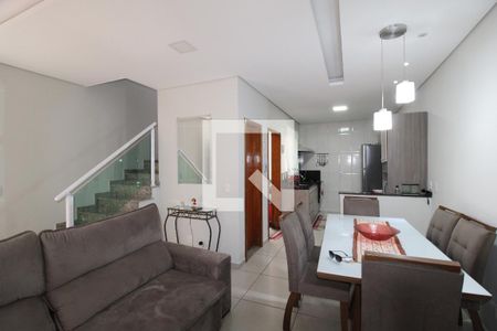 Sala/Cozinha de casa de condomínio à venda com 3 quartos, 130m² em Cidade Patriarca, São Paulo