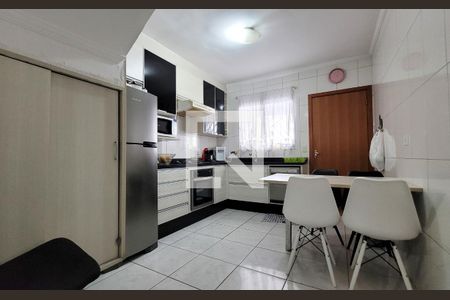 Cozinha de casa à venda com 3 quartos, 109m² em Vila Homero Thon, Santo André