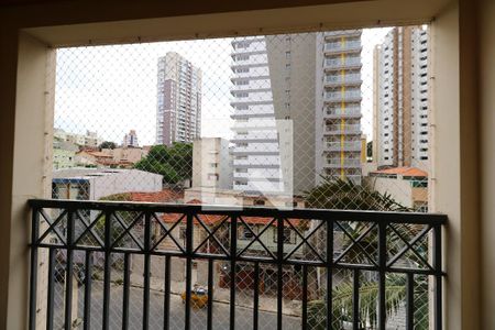 Sacada da Sala de apartamento à venda com 3 quartos, 100m² em Vila Bastos, Santo André