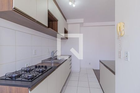 Cozinha e área de serviço de apartamento para alugar com 2 quartos, 52m² em Vila da Oportunidade, Carapicuíba