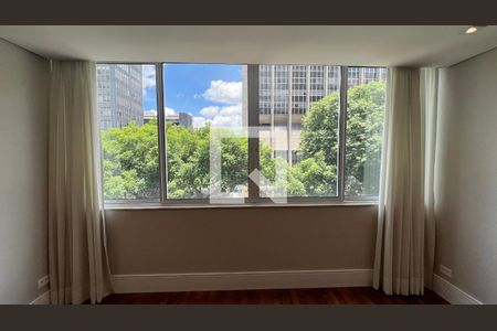 Vista da sala de apartamento à venda com 3 quartos, 128m² em Jardim Paulistano, São Paulo