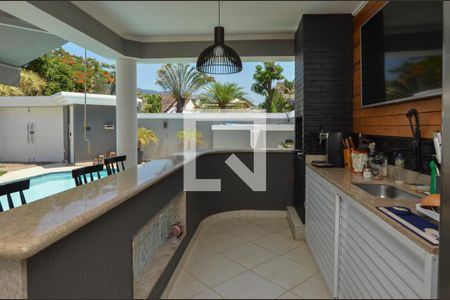 Casa de condomínio à venda com 431m², 6 quartos e 6 vagasVaranda gourmet