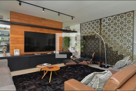 Sala de casa de condomínio à venda com 6 quartos, 431m² em Barra da Tijuca, Rio de Janeiro